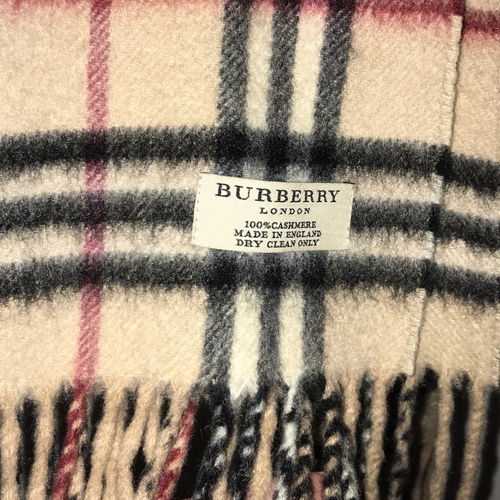 Burberry scarf